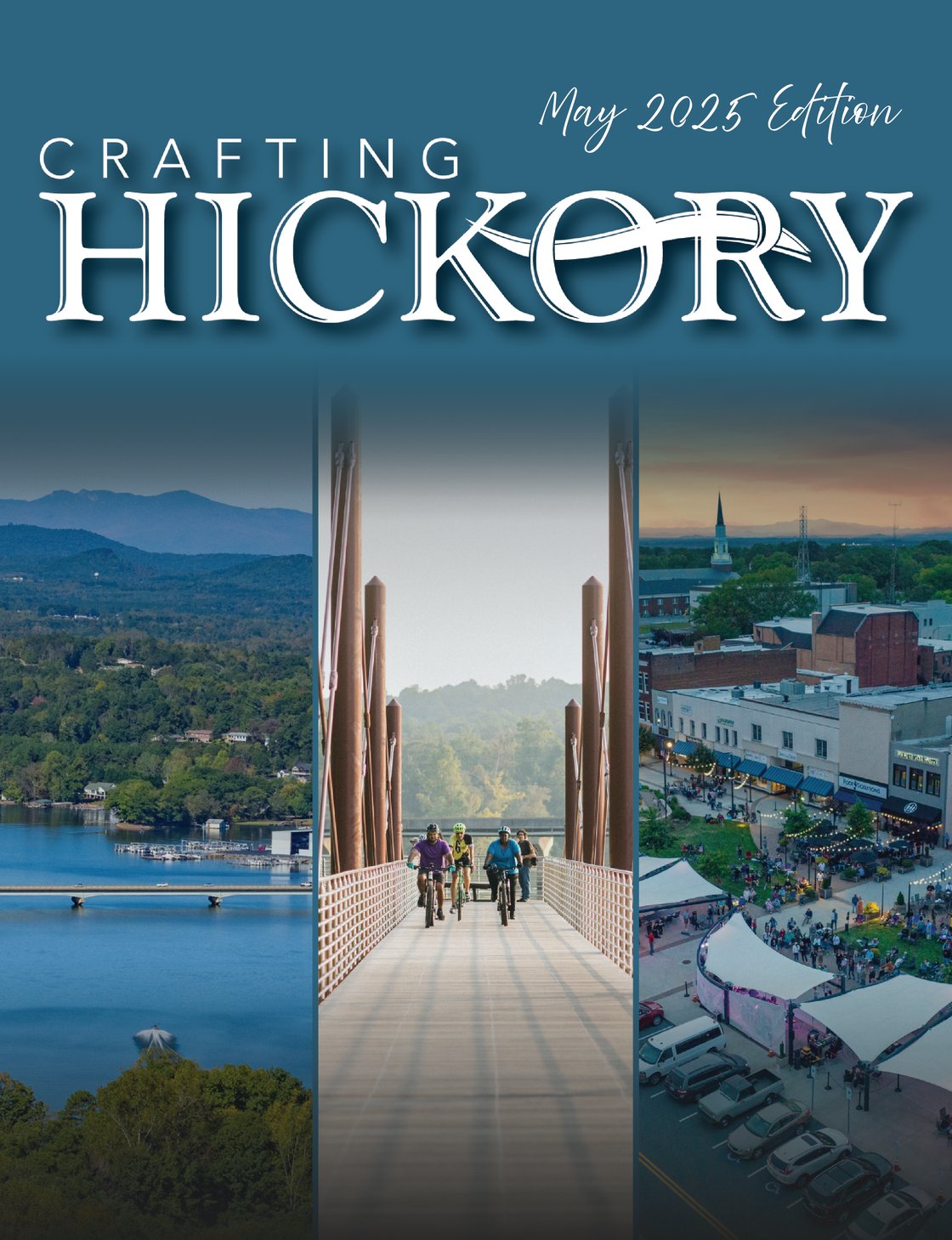 Front Cover of Crafting Hickory Magazine