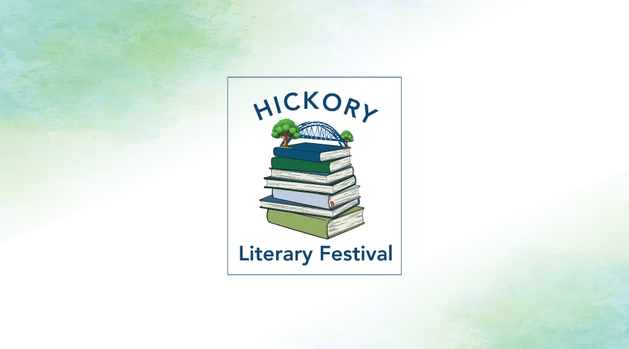 Website Graphic for Hickory Literary Festival