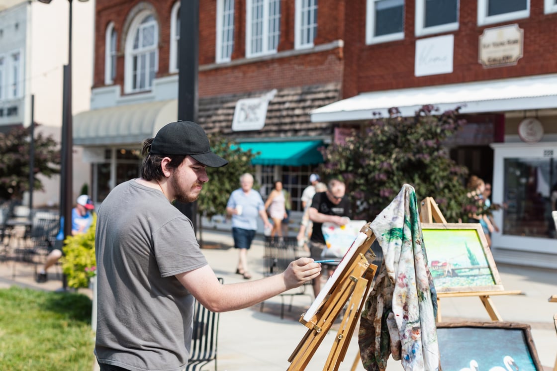 painting on Union Square